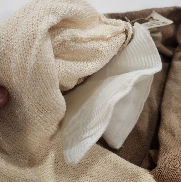 Vintage 80s Marni Knits Two Tone Knit Sweater - Picture 9 of 16